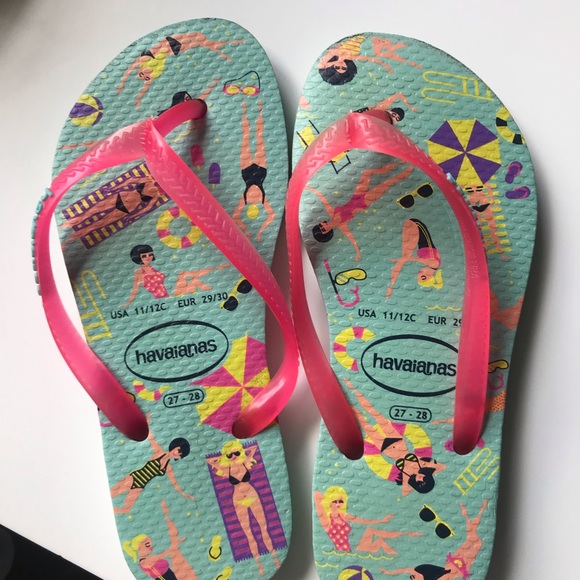 ✨Havaianas✨GiRL 11 Flip Flop🌈 - Picture 5 of 5